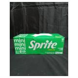 Sprite Lemon Lime Mini Soda Pop Soft Drink  7.5 fl oz  10 Pack Cans