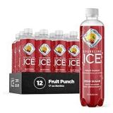 Sparkling Ice, Fruit Punch Sparkling Water, Zero Sugar Flavored Water, with Vitamins and Antioxidants, Low Calorie Beverage, 17 fl oz Bottles (Pack of 12) (B089FLWNP3)