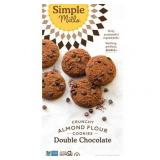 SIMPLE MILLS CRUNCHY COOKIES, DOUBLE CHOCOLATE 5.5OZ