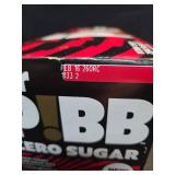 Mr. Pibb Zero Sugar Cherry Soda Pop Fridge Pack Cans, 12 fl oz, 12 Pack