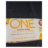 ONE LEMON CAKE FLAVORED PROTEIN BAR, LEMON CAKE, 12-2.12oz bars