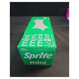 Sprite Lemon Lime Mini Soda Pop Soft Drink  7.5 fl oz  10 Pack Cans
