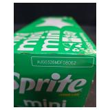 Sprite Lemon Lime Mini Soda Pop Soft Drink  7.5 fl oz  10 Pack Cans