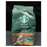 Starbucks House Blend  Ground Coffee  Medium Roast Hot or Iced Coffee  18 oz