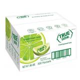 True Lime 500ct (Pack of 1) - Water Enhancer - Bulk Dispenser - 0 Calorie Drink Mix Packets For Water - Sugar Free Lime Flavoring Powder Packets