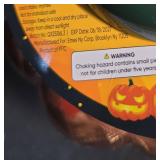 120 PCS Halloween Small Hard Candy Packed in A Pumpkin Jar Individually Wrapped Themed Colors & Designs Trick Or Treat Candies - Bulk Candys Great Use, For Kids, Trick or Treat, Party Favor, Class