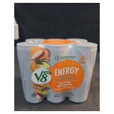 V8 +Energy Orange Pineapple Juice Energy Drink  8 fl oz Can  6 Count