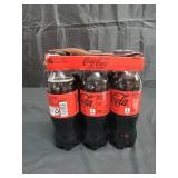 Coca-Cola Zero Sugar Sugar-Free Soda Pop  16.9 fl oz Bottles  6 Pack