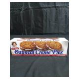 LITTLE DEBBIE 12 oatmeal creme pie SANDWICH COOKIES