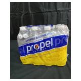 12 PK Propel Lemon Flavored Water Beverage 16.9 Fluid Ounce Plastic Bottle