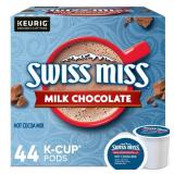 Swiss Miss Milk Chocolate Keurig K-Cup Pods - Hot Cocoa - 44ct