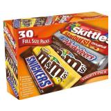 Mars Chocolate And Candy Full Size Variety Pack - 56.11oz/30ct