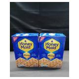 2 pk NABISCO HONEY MAID GRAHAM CRACKERS