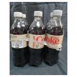Diet Coke Caffeine-Free Bottles, 16.9 fl oz, 6 Pack