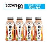 BODYARMOR LYTE Peach Mango Bottled Electrolyte Sports Drink  12 fl oz  8 Count (NO VISIBLE DATE)