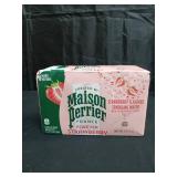 Maison Perrier Forever Strawberry Flavored Sparkling Water, 11.15 Fl Oz Cans, 8 Count,