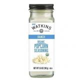Watkins Inc. Organic Popcorn Seasoning - Ranch 3.6 oz Jar BEST BY 12/2026