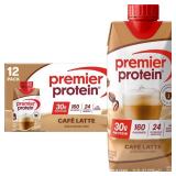 Premier Protein Nutritional Shake Cafe Latte Caffeinated - 11 fl oz/12pk
