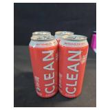 Clean Cause Organic Zero Calorie Watermelon Mint Sparkling Yerba Mate 16 oz (Pack of 4)