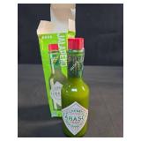 TABASCO GREEN PEPPER SAUCE, GREEN PEPPER. 5OZ