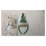 Christmas Tree Spring Headband with Bells - Retail: $8 Christmas Tree Spring Headband with Bells - Retail: $8