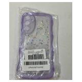 Purple Glitter Star Phone Case - Retail: $12 Purple Glitter Star Phone Case - Retail: $12