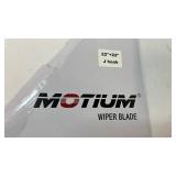 Motium 22-inch J-Hook Wiper Blade - Retail: $15 Motium 22-inch J-Hook Wiper Blade - Retail: $15