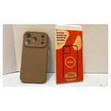 Vooii i17 Pro Magnetic Silicone Case - Light Brown - Retail: $24 Vooii i17 Pro Magnetic Silicone Case - Light Brown - Retail: $24