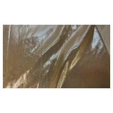 Gold Metallic Stretch Fabric Curtains - Retail: $30 Gold Metallic Stretch Fabric Curtains - Retail: $30