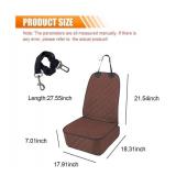 Quilted Pet Car Seat Cover with Safety Belt - Retail: $15 Quilted Pet Car Seat Cover with Safety Belt - Retail: $15