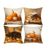 Fall Theme Decorative Throw Pillow Set - Retail: $25 Fall Theme Decorative Throw Pillow Set - Retail: $25