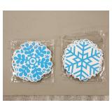 Magnetic Blue Snowflake 30pcs - Retail: $12 Magnetic Blue Snowflake 30pcs - Retail: $12