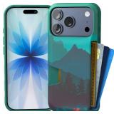 Smartish iPhone 17 Pro Card Case with Mountain Design - Retail: $19 Smartish iPhone 17 Pro Card Case with Mountain Design - Retail: $19