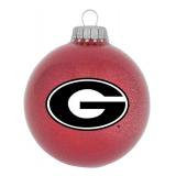 Georgia Bulldogs Glass Ball Ornament - Retail: $19 Georgia Bulldogs Glass Ball Ornament - Retail: $19