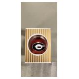 Georgia Bulldogs Glass Ball Ornament - Retail: $19 Georgia Bulldogs Glass Ball Ornament - Retail: $19