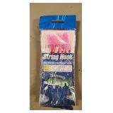 4packs-6pcs Fishing Rigs with Luminous Hooks for Sea and Freshwater, 1 5m Length with Strong Connector Design Hook Size 9,11,12,14 - Retail: $20 4packs-6pcs Fishing Rigs with Luminous Hooks for Sea and Freshwater, 1 5m Length with Strong Connector Design Hook Size 9,11,12,14 - Retail: $20