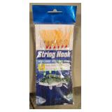 2Packs-6pcs Fishing Rigs with Luminous Hooks for Sea and Freshwater, 1 5m Length with Strong Connector Design Hook Size 10, 10 Orange - Retail: $12 2Packs-6pcs Fishing Rigs with Luminous Hooks for Sea and Freshwater, 1 5m Length with Strong Connector Design Hook Size 10, 10 Orange - Retail: $12