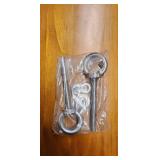 M12 Stainless Steel Eye Bolt Set - Retail: $14 M12 Stainless Steel Eye Bolt Set - Retail: $14
