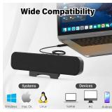 EL-024 USB Computer Soundbar Speaker - Retail: $15 EL-024 USB Computer Soundbar Speaker - Retail: $15