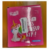 Unicorn Themed Kids Makeup Kit with Plush Case - Retail: $15 Unicorn Themed Kids Makeup Kit with Plush Case - Retail: $15
