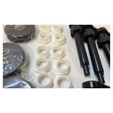 10-Piece Mason Jar Syrup Pump Dispenser Set - Retail: $25 10-Piece Mason Jar Syrup Pump Dispenser Set - Retail: $25