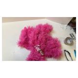 Pink Tinsel Christmas Garland - Retail: $12 Pink Tinsel Christmas Garland - Retail: $12