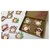 Gingerbread House Picture Frame Holiday Ornaments - Retail: $18 Gingerbread House Picture Frame Holiday Ornaments - Retail: $18