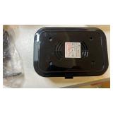 Napoli-Black Electric Lunch Box with Travelisimo Carrying Case - Retail: $35 Napoli-Black Electric Lunch Box with Travelisimo Carrying Case - Retail: $35