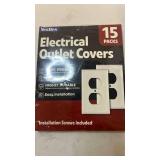 YesBes White Electrical Outlet Covers - 15 Pack - Retail: $12 YesBes White Electrical Outlet Covers - 15 Pack - Retail: $12