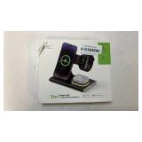 3-in-1 Night Light Foldable Wireless Charging Station - Retail: $35 3-in-1 Night Light Foldable Wireless Charging Station - Retail: $35