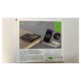 3-in-1 Night Light Foldable Wireless Charging Station - Retail: $35 3-in-1 Night Light Foldable Wireless Charging Station - Retail: $35