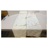 White Shower Curtain with Clear Grommets - Retail: $12 White Shower Curtain with Clear Grommets - Retail: $12