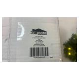 Pre-lit Artificial 9 Foot Garland - Retail: $25 Pre-lit Artificial 9 Foot Garland - Retail: $25