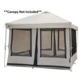 Ozark Trail 7-Person 2-in-1 Screen House Connect Tent with 2 Doors, Canopy Sold Separately